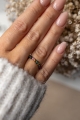 Ring LIVIA aus mehrfarbigem Turmalin