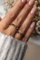 Ring LIVIA aus mehrfarbigem Turmalin