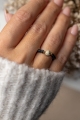 Ring AMANDA aus Dalmatinischem Jaspis und Onyx