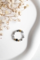 Ring MYSTIC black aus Quarz mit Turmalin