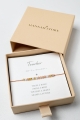 ARMBAND TEACHER – codiert im Morsealphabet aus Sonnenstein und Mondstein