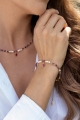 Serenity Tears PINK Armband mit Rubin-Anhänger