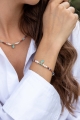 Serenity Tears BLUE-GREEN Armband mit Amazonit-Anhänger
