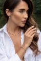 Serenity Tears GRAY Armband mit grauem Chalcedon-Anhänger