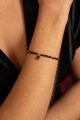 Armband Serenity Tears BURGUNDY mit Granat-Anhänger