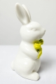 Osterhase Figur mit grüner Schleife 12 cm