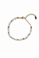 WASSERMANN Premium – Sternzeichen-Armband – Bergkristall, Opal, Aquamarin 
