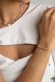 WASSERMANN – Sternzeichen-Armband – Bergkristall, Opal, Aquamarin