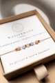 WASSERMANN – Sternzeichen-Armband – Bergkristall, Opal, Aquamarin