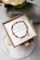 ZWILLINGE Premium – Sternzeichen-Armband – Citrin, Smaragd, Tigerauge 
