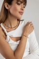 ZWILLINGE – Sternzeichen-Armband – Tigerauge, Citrin, Smaragd