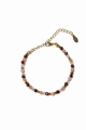 LÖWE Premium – Sternzeichen-Armband – Bergkristall, Sonnenstein, Granat
