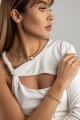 LÖWE Premium – Sternzeichen-Armband – Citrin, Tigerauge, Bergkristall