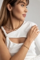 LÖWE Premium – Sternzeichen-Armband – Citrin, Tigerauge, Bergkristall
