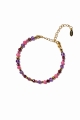 SKORPION Premium – Sternzeichen-Armband – Rubin, Amethyst, Granat