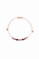 WIDDER – Sternzeichen-Armband – Granat, Turmalin, Rubin
