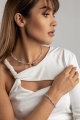 KREBS Premium – Sternzeichen-Armband – Jadeit, Mondstein, Chalcedon