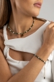STIER Premium – Sternzeichen-Armband – Jadeit, Smaragd, Malachit