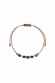 STIER – Sternzeichen-Armband – Jadeit, Smaragd, Malachit