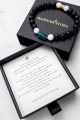 Talisman-Armband Selbstverwirklichung – Herrenarmband aus Apatit, Jadeit und Vulkangestein