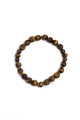 Talisman-Armband Selbstbewusstsein – Herrenarmband aus Bronzyt und Tigerauge