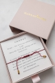 Pure Love – ein zartes Armband aus Granat