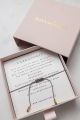 Armband PURE LOVE Gray aus Labradorit