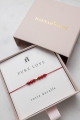 PURE LOVE red aus roter Koralle