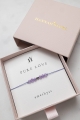 Armband PURE LOVE violet aus Amethyst