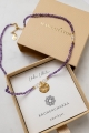 Halskette für das Kronenchakra – Amethyst