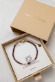 Premium-Wurzelchakra-Armband – Granat