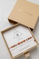 Armband des Feuerelements mit Citrin, Karneol, Sonnenstein und rotem Jaspis