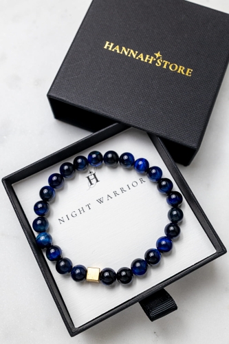 Armband NIGHT WARRIOR Gold aus Tigerauge