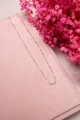 Halskette HAPPY DOTS aus Silber mit bunten Pünktchen