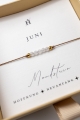 Armband mit Mondstein für Juni-Geborene