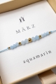 Armband MÄRZ – Aquamarin – Geburtsstein