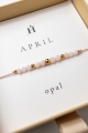 Armband APRIL – Opal – Geburtsstein