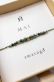 Armband MAI – Smaragd – Geburtsstein