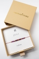 Armband JULI – Rubin – Geburtsstein