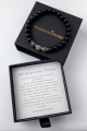 Armband DEZEMBER – Birth Stone Men – Afrikanischer Türkis & Onyx