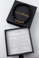 Armband NOVEMBER – Birth Stone Men – Citrin & Onyx