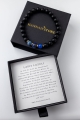 Armband SEPTEMBER – Birth Stone Men – Lapislazuli & Onyx