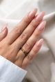 TALISMAN WOHLSTAND – Elastischer Ring mit Citrin, Tigerauge und Malachit