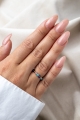 TALISMAN DANKBARKEIT – Elastischer Ring mit Amazonit, Amethyst, Rosenquarz und Bergkristall