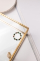 TALISMAN GLEICHGEWICHT – Elastischer Ring mit Achat, Aventurin und Smaragd