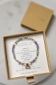 WASSERMANN – Sternzeichen-Armband – Angelit, Amethyst, Fluorit, Bergkristall