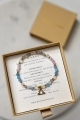 WAAGE – Sternzeichen-Armband – Labradorit, Aquamarin, Kunzit, Bergkristall
