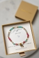 JUNGFRAU – Sternzeichen-Armband – Amazonit, rosa Turmalin, Labradorit, Bergkristall