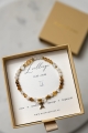 ZWILLINGE – Sternzeichen-Armband – Citrin, Mondstein, Tigerauge, Bergkristall