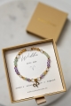 WIDDER – Sternzeichen-Armband – Amethyst, Aventurin, Citrin, Bergkristall
